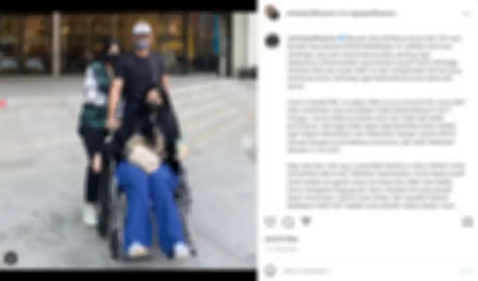 Unggahan Instagram Annisa Pohan. 