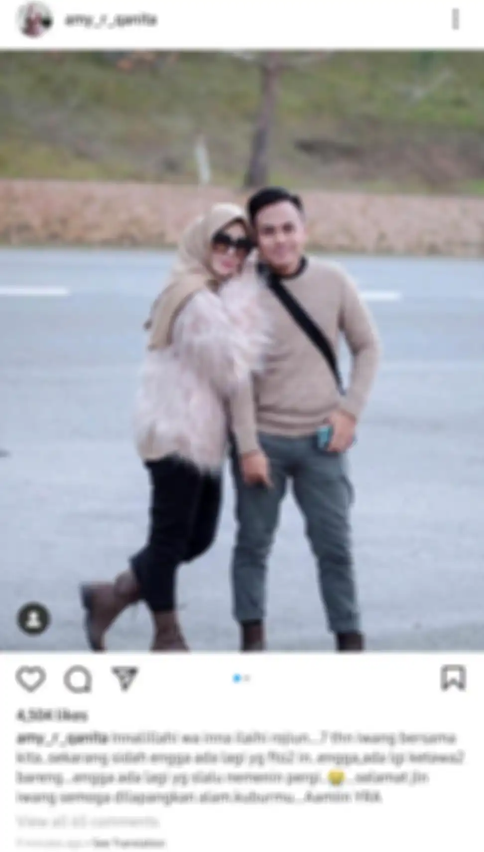 Postingan mama Amy