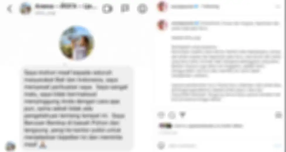 Permintaan maaf bule yang telanjang di pohon keramat.
