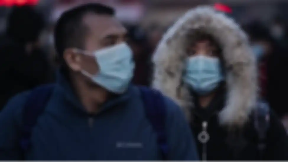 Pemakaian masker di China