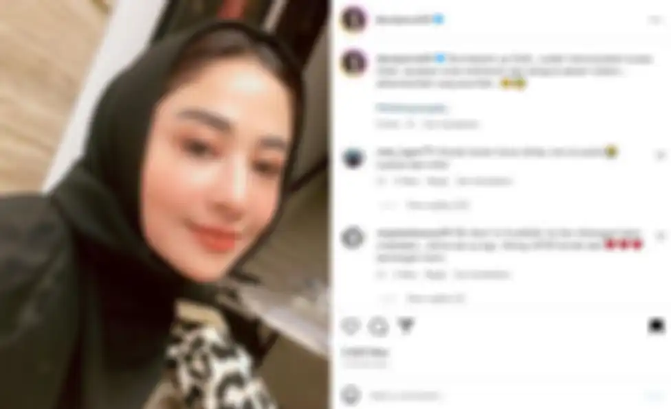Unggahan DewI Perssik