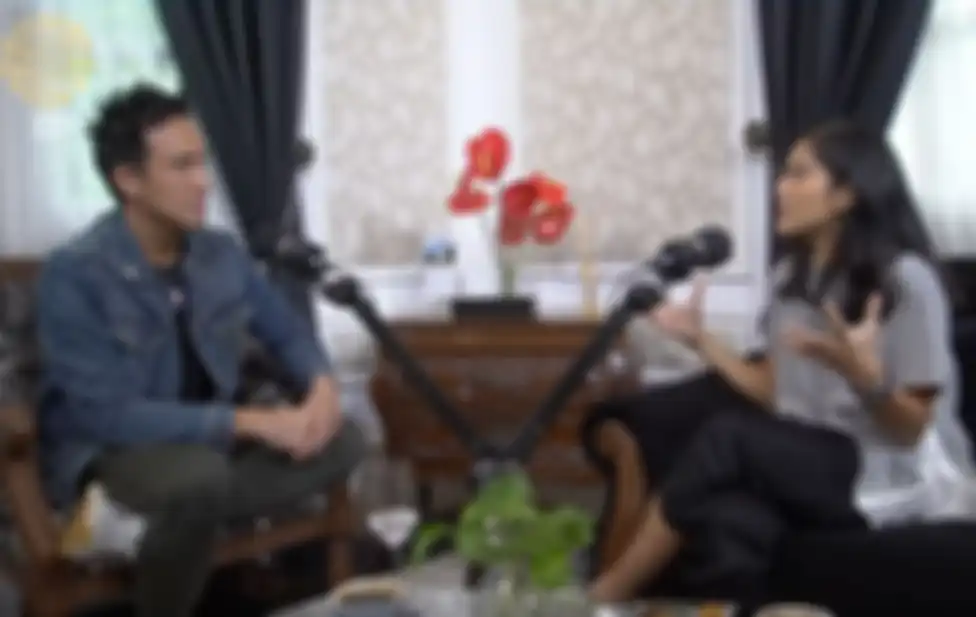 Daniel Mananta dan Dian Sastro ngobrol santai