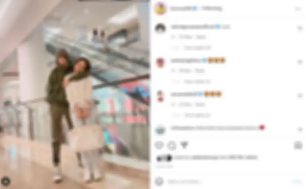 Komentar menggoda Sahrul Gunawan di lapak Instagram Rossa