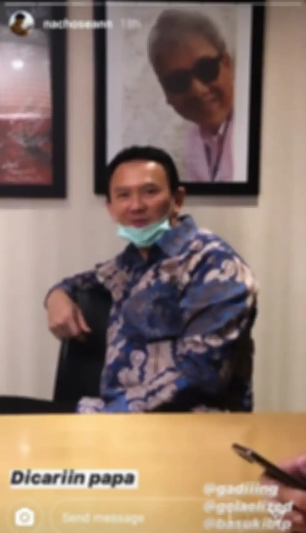 Momen Sean bertemu dengan Ahok