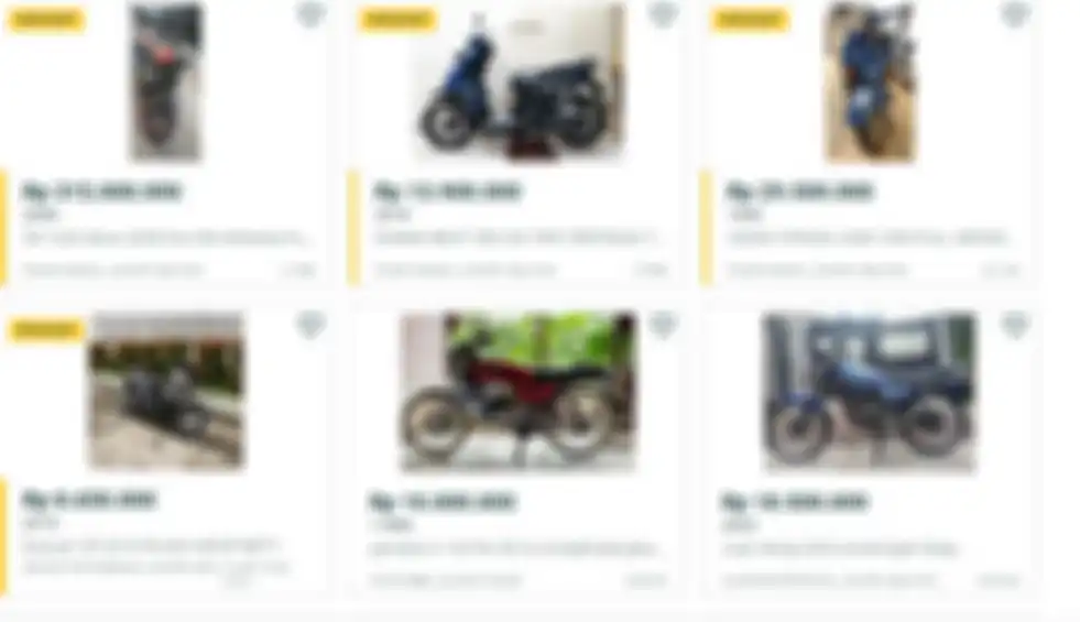 Beli motor bekas secara online