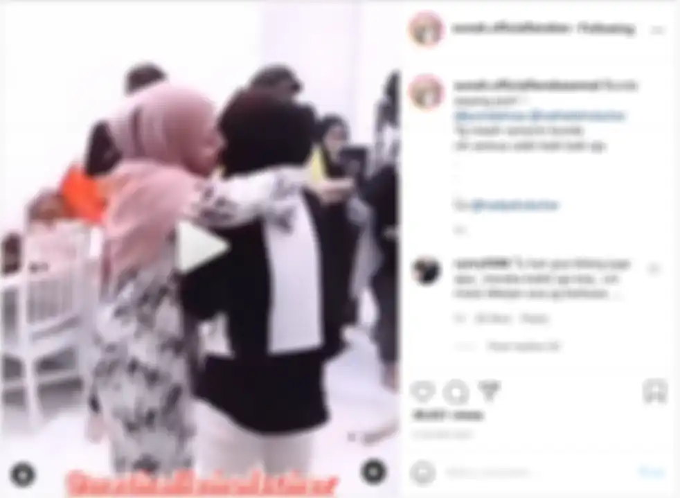 Bantah anggapan sedang tak akur dengan Putri Delina, Nathalie Holscher disuapi kue saat kejutan ulang tahun anak Sule ini.