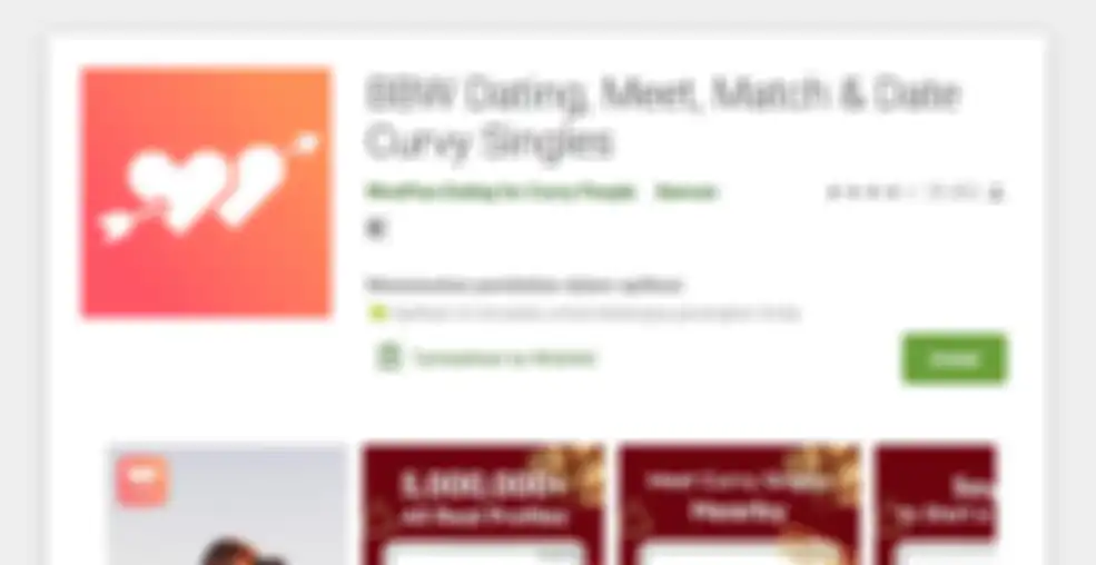 aplikasi BBW Dating