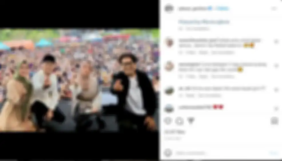 Dalam postingan Instagram yang telah ramai beredar, tampak Nissa Sabyan dan Ayus Sabyan tampil bareng.