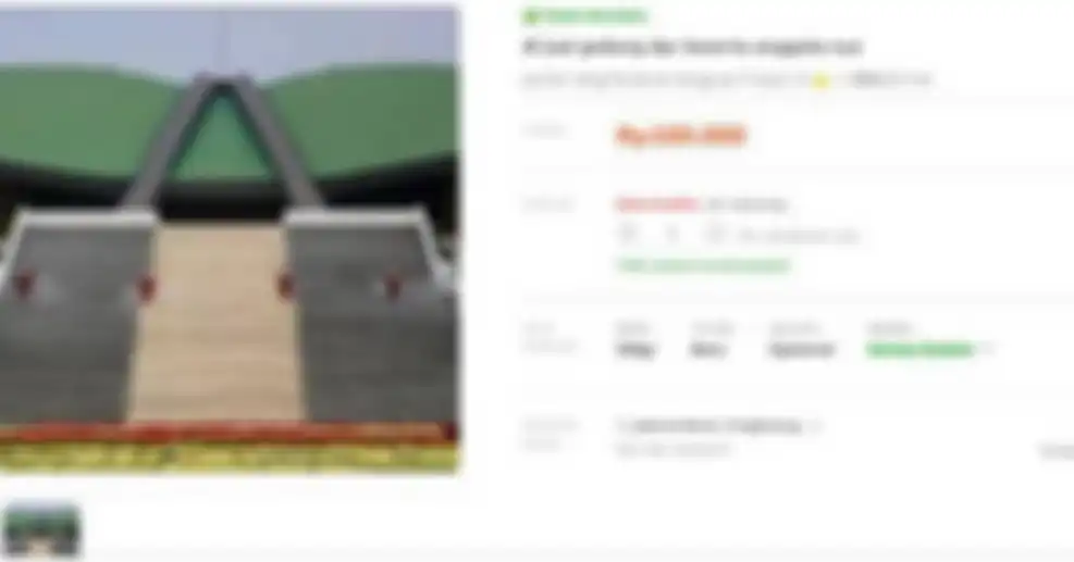 Gedung DPR di jual seharga Rp 100 ribu