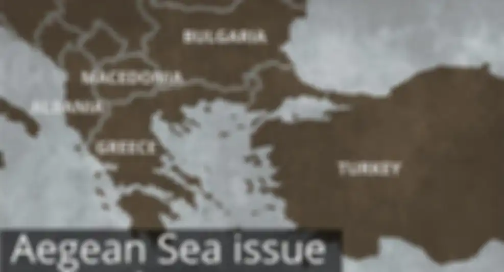 Ilustrasi konflik Laut Aegean antara Turki dan Yunani