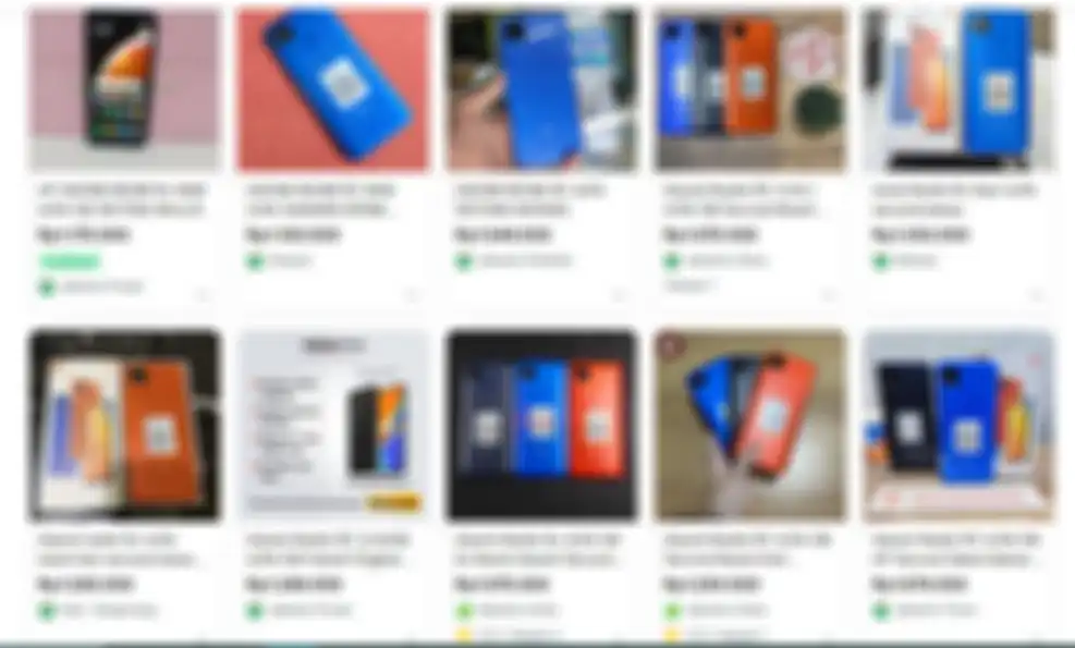 Harga hp second Redmi 9C 4/64GB Desember 2022 di Tokopedia.
