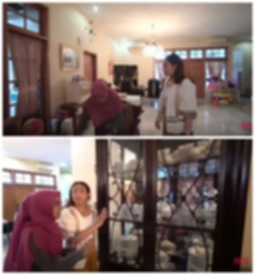 Ria Ricis kunjungi rumah Ayu Dewi