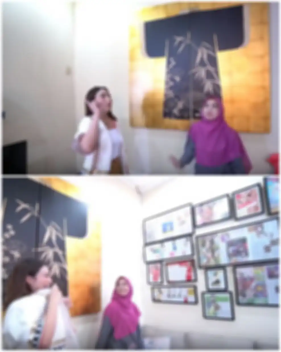 Ria Ricis kunjungi rumah Ayu Dewi