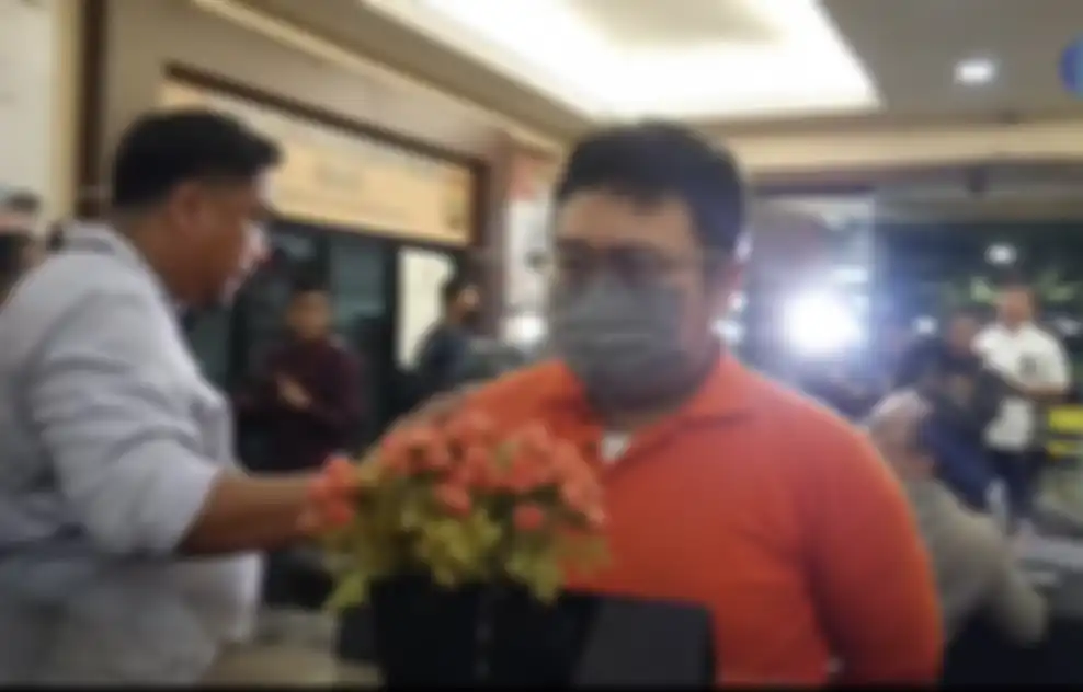 Giorgio Ramadhan sopir Fortuner arogan ditetapkan sebagai tersangka dan ditahan polisi.