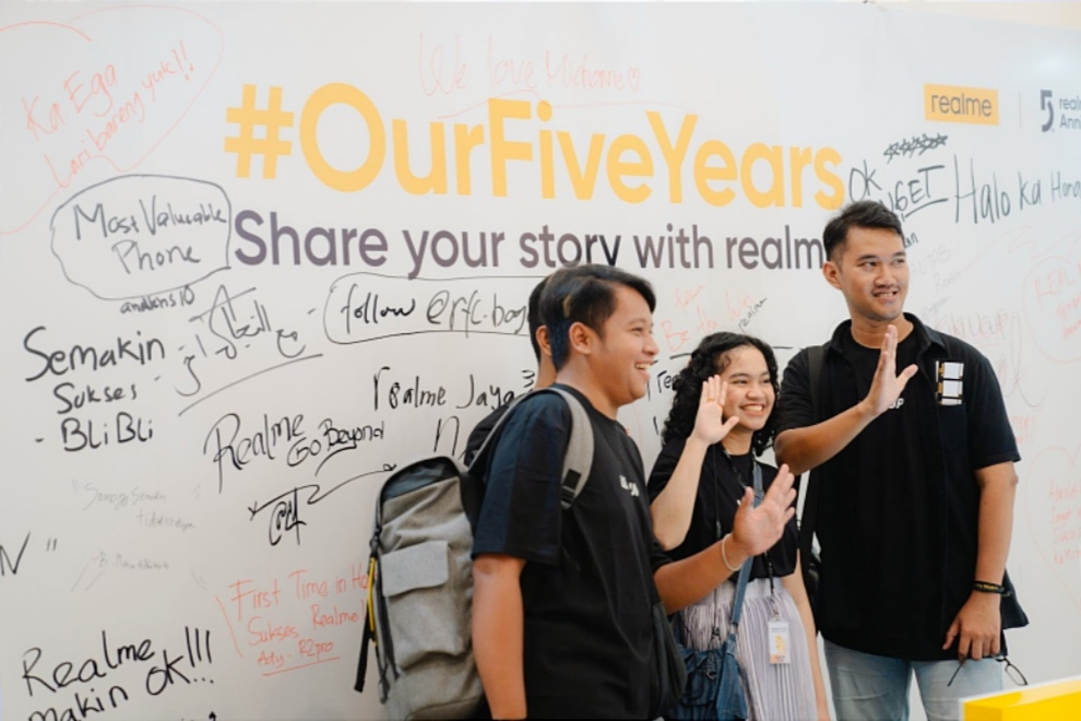 Antusias realme Fans ikuti realme 5th Anniversary FanFest.