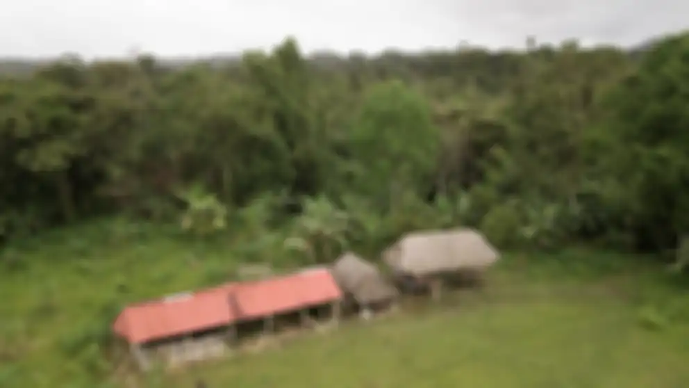 Desa El Terron , Panama, yang masih belum termodernisasi