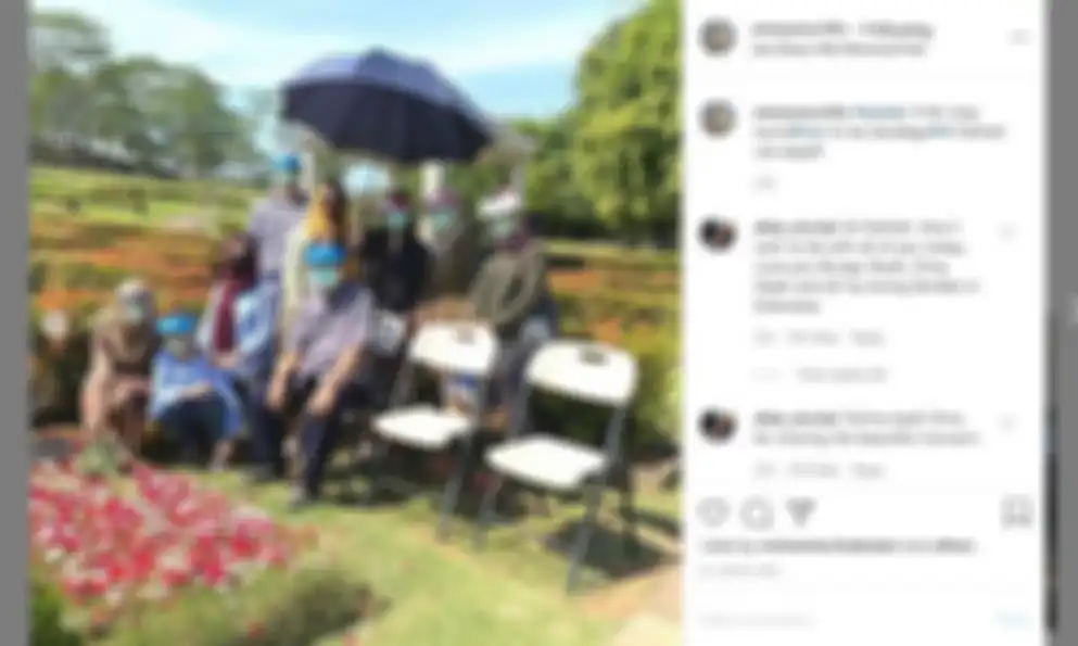 Kunjungan BCL ke makam mendiang Ashraf Sinclair setelah 4 bulan stay home