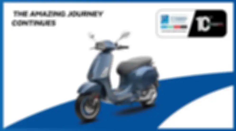 PT Piaggio Indonesia 10th Anniversary Vespa Sprint 150 i-get Limited Edition.
