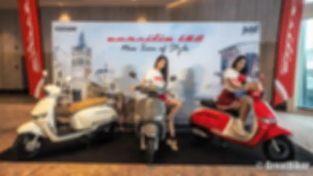 Keeway Versilia 150 meluncur di Thailand.