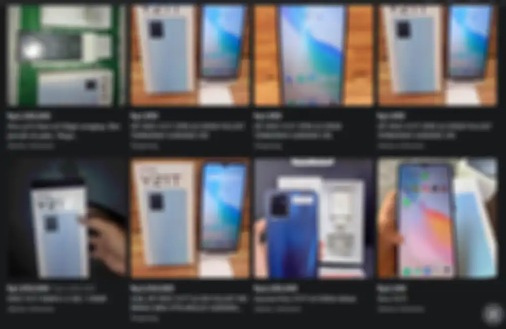 Harga hp second vivo Y21T 6/128GB di Facebook Marketplace