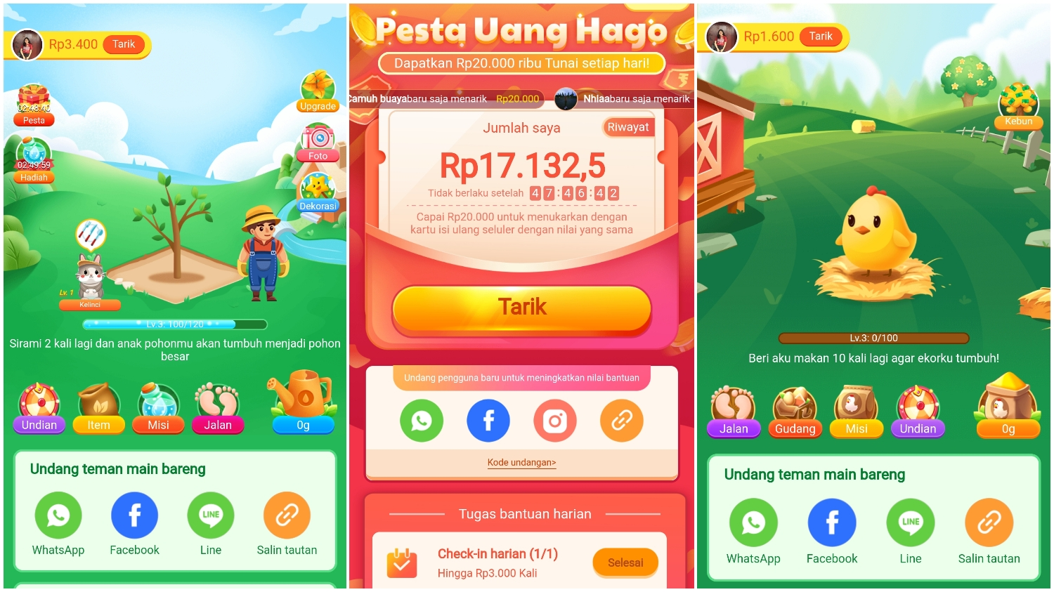 Cara Main Hago Dapat Uang/Foto: Grid.ID