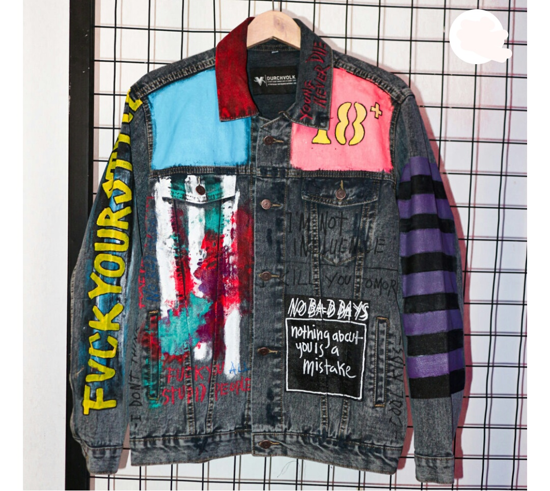 Jaket denim lokal discount