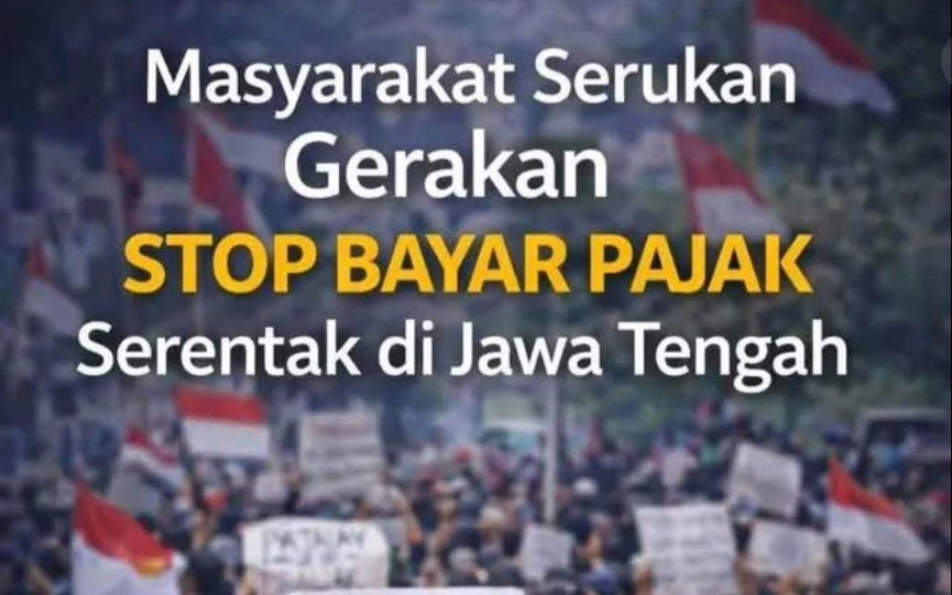 Ajakan Stop Bayar Pajak Benarkah Solusi Terbaik 