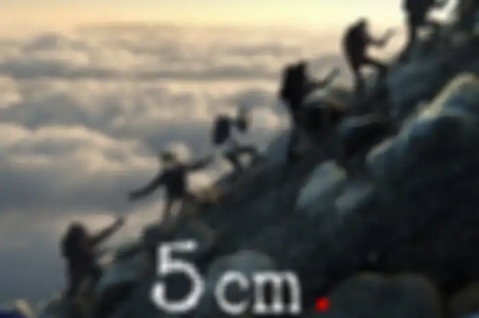 Poster film 5 cm di Disney+ Hotstar