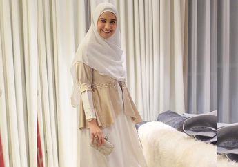 Tampil dengan Rok Lipit yang Lagi Kekinian, Shireen Sungkar Bawa Tas Mewah Puluhan Juta Rupiah