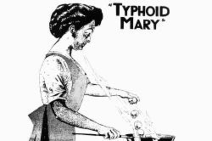 'Tifus Mary' juru masak yang membuat wabah tifus di berbagai tempat.
