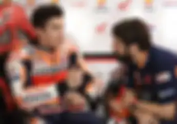 Waduh! Marc Marquez Pingin Hal Negatif Terjadi ke Valentino Rossi di Tes Thailand