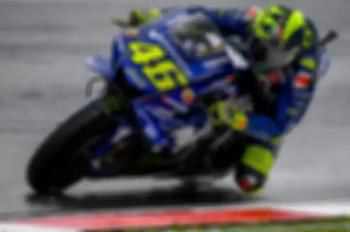 Valentino Rossi di hari pertama MotoGP Austria
