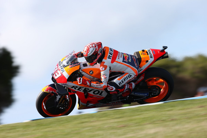 Marc Marquez raih pole position MotoGP Australia 2018