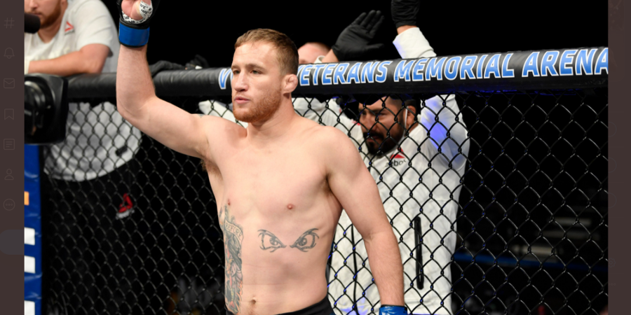 Usai Tercekik di UFC 254, Justin Gaethje Incar Hadapi Conor McGregor