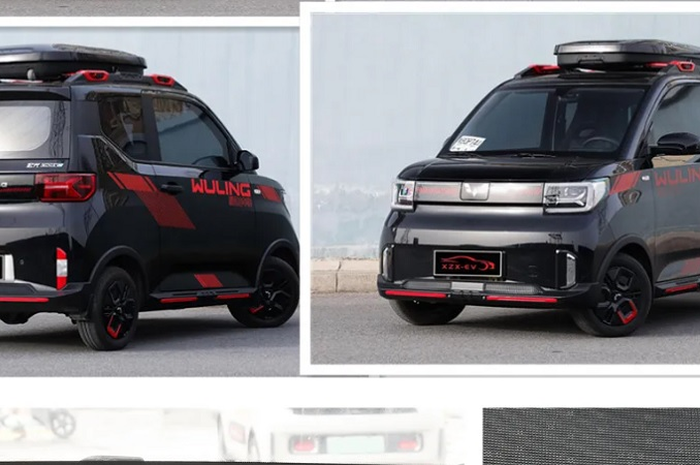 Wuling Mini EV mobil listrik imut dijual murah harganya sama dengan motor matic Yamaha XMAX.