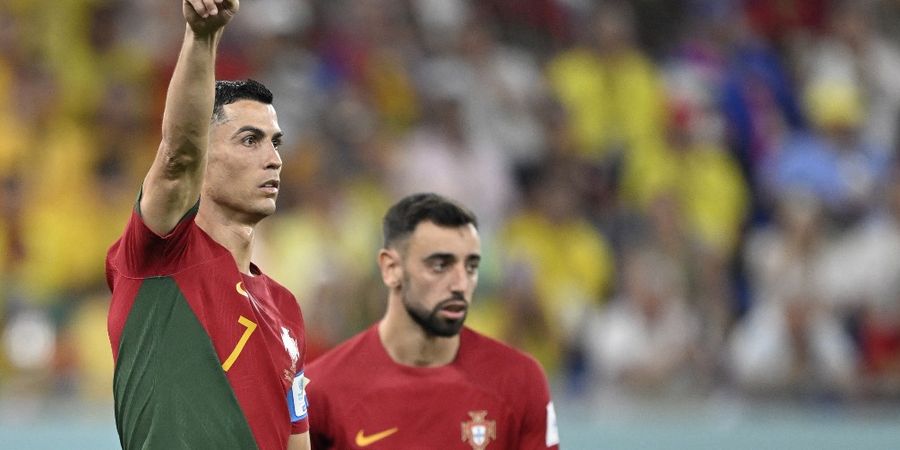 Ini Kata Bruno Fernandes soal Gol Pertama Portugal ke Gawang Uruguay: Itu Milik Ronaldo!