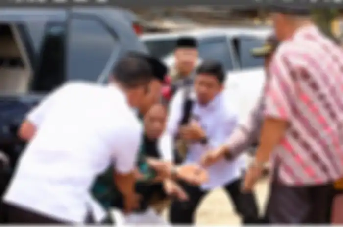Video amatir penyerangan Wiranto di Pandeglang