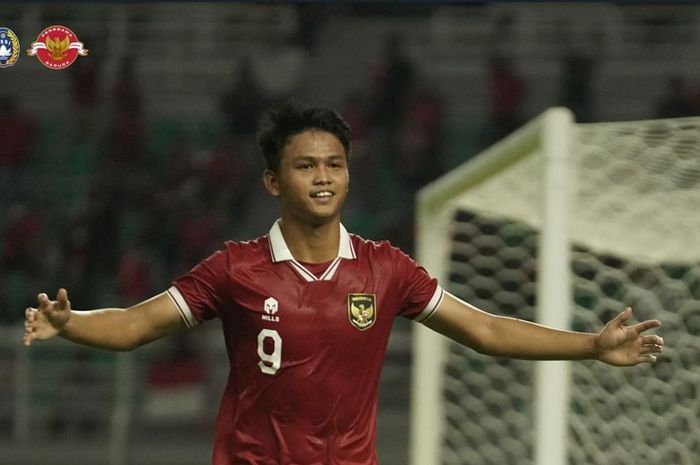 Penyerang timnas U-20 Indonesia, Hokky Caraka.