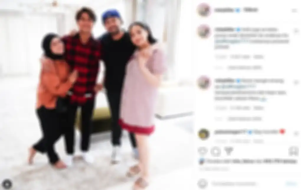 Rizky Billar singgung soal perjodohan anak saat bertemu dengan Raffi Ahmad dan Nagita Slavina