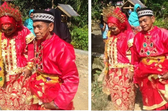 Pernikahan kakek 70 tahun dan gadis muda 28 tahun