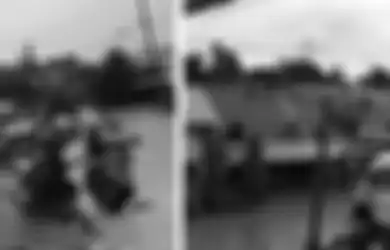 Detik-detik Evakuasi Korban Banjir di Gowa, Warga Pertaruhkan Nyawa Lewat Seutas Tali Tambang