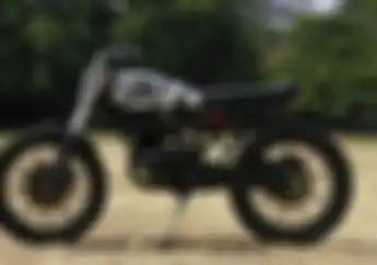 Nais Banget Yamaha RX100 Jadi Scrambler Gini Brother