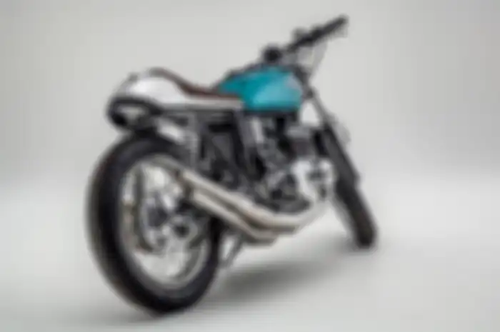 Suzuki GT550 custom cafe racer dari Reverb Motorcycles, dilansir oleh Thebikeshed.cc