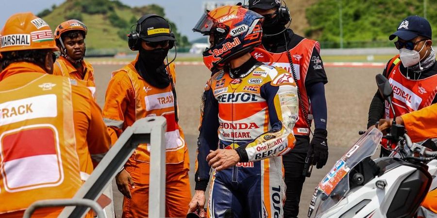 MotoGP Indonesia 2022 Berakhir Deja Vu, Diplopia Marc Marquez Kumat Lagi