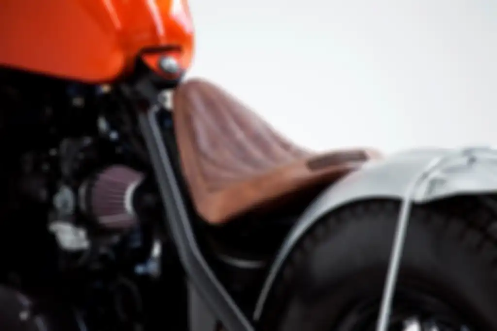 Triumph Thruxton kustom bobber dari Herencia Custom Garage, dilansir oleh www.herenciacustomgarage.c