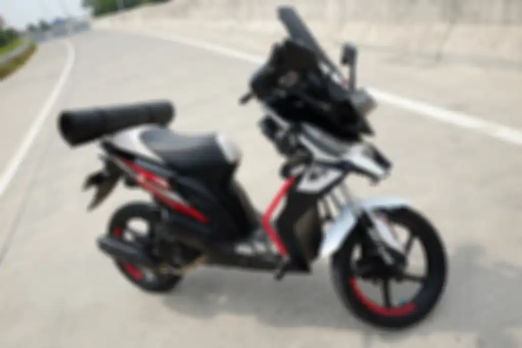 Honda BeAT modif touring besutan Cahyo Wisnu