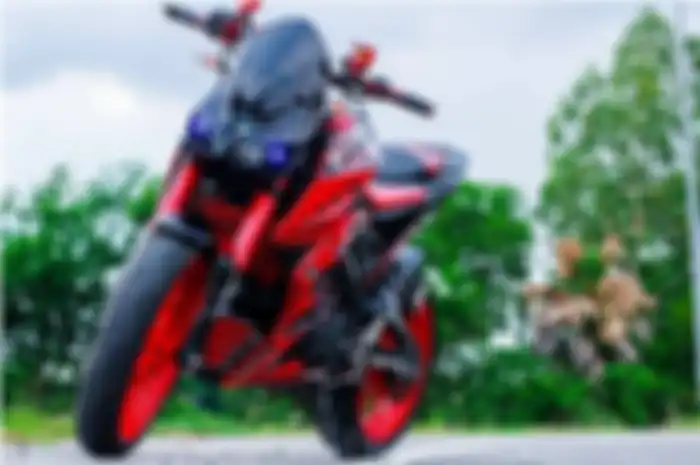 Yamaha TFX150 (Yamaha Xabre) dengan oprekan bodi ala Kawasaki seri Z