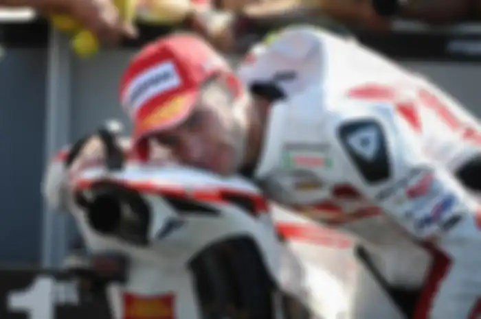 Alvaro Bautista  saat masih bersama tim San Carlo Honda Gresini di tahun 2012