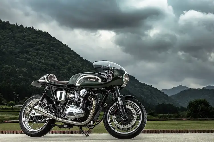 Kawasaki W650 Ini Kental dengan Nuansa Cafe Racer Khas Eropa
