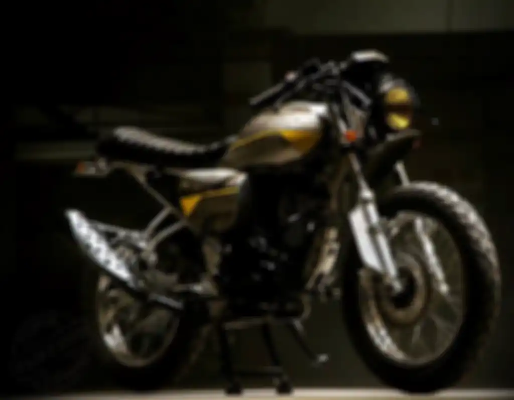 Yamaha Byson ala brat cafe garapan Eimor Customs